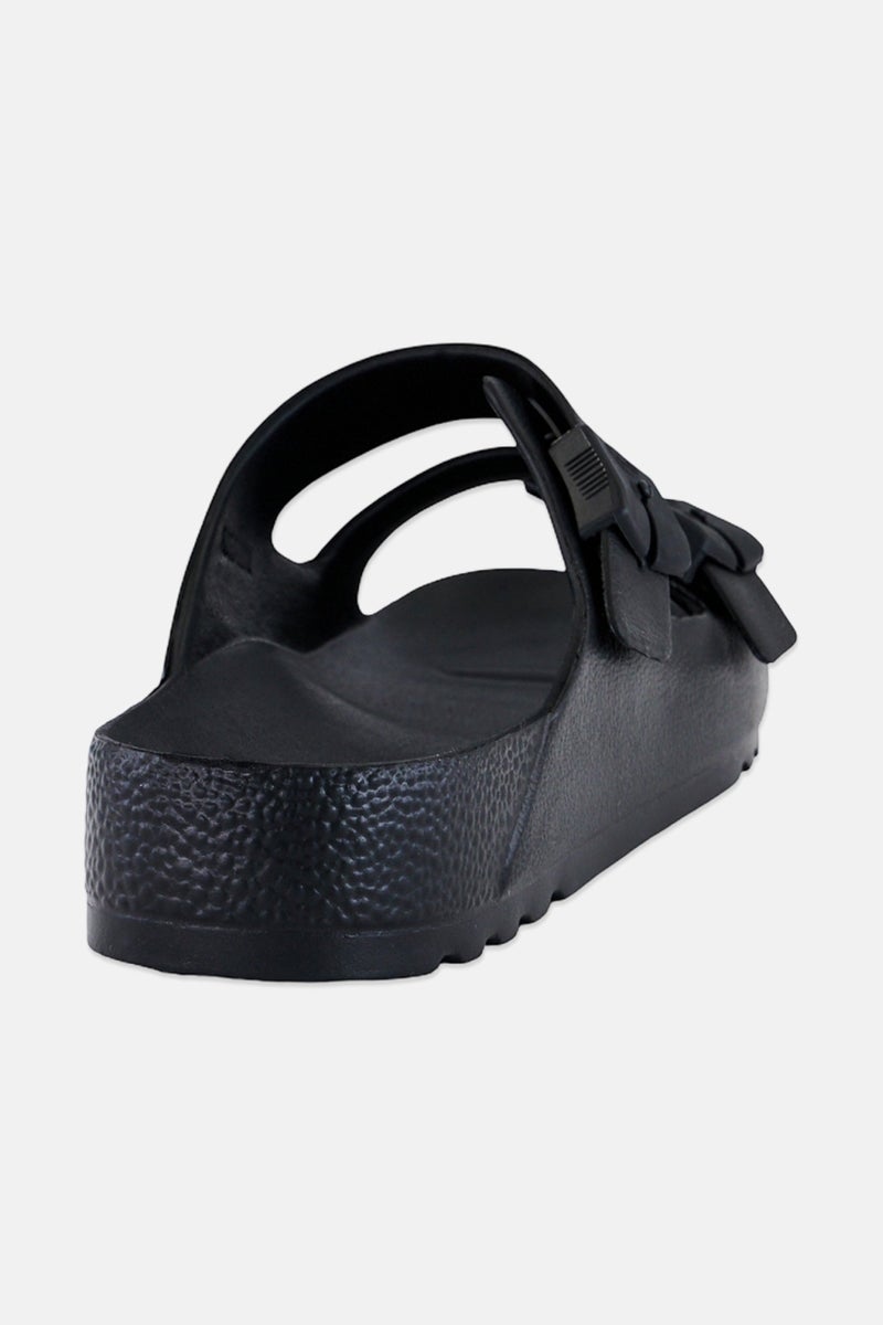 Scholl Women Bahia Bioprint Adjustable Buckle Sandals, Black - Image 3